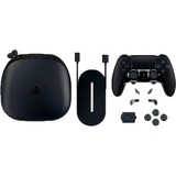 Sony Manette sans fil DualSense Edge - Noir nuit, Manette de jeu Noir, Manette de jeu, PlayStation 5, Croix directionnelle, Bouton d'accueil, Touche Options, Touche Partage, Analogique/Numérique, Sans fil, USB Type-C