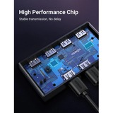 Ugreen USB 3.0 4-Port Switch, Switch USB Noir