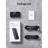 Ugreen USB 3.0 4-Port Switch, Switch USB Noir