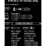 Wera 8100 SA 9 Zyklop Speed, Set d'outils Noir/Vert