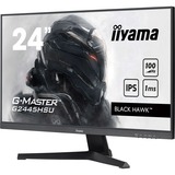 iiyama G-Master Black Hawk G2445HSU-B2 23.8" Moniteur gaming  Noir, 100 Hz, HDMI, DisplayPort, USB, Audio
