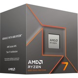 AMD Ryzen 7 8700F, 4,1 GHz (5,0 GHz Turbo Boost) socket AM5 processeur Unlocked, Wraith Stealth, processeur en boîte