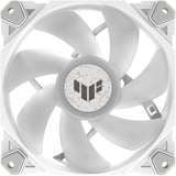 ASUS TUF GAMING TF120 ARGB 3EN1, Ventilateur de boîtier Blanc, 3 pièces, contrôleur ARGB inclus
