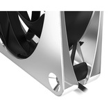 Alphacool Apex Stealth Metal Power ventilateur de boîtier Argent, 120 x 120 x 25 mm, PWM