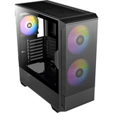 Antec NX416L  boîtier midi tower Noir | 1x USB-A | 1x USB-C | Window