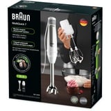 Braun Multi Quick 7 MQ 7005B, Batteur électrique Blanc/en acier inoxydable