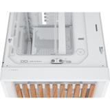 Corsair FRAME 4000D WOOD RS boîtier midi tower Blanc/bois | 2x USB-A | 1x USB-C | RGB | Verre Trempé