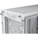 Corsair FRAME 4000D WOOD RS boîtier midi tower Blanc/bois | 2x USB-A | 1x USB-C | RGB | Verre Trempé