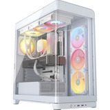 Corsair FRAME 4500X RS-R ARGB boîtier midi tower Blanc | 2x USB-A | 1x USB-C | Verre Trempé