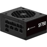 Corsair SF750, 750 Watt alimentation  Noir, 2x PCIe, 1x 12VHPWR, Gestion des câbles