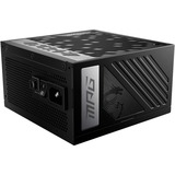 MSI MPG A1000G PCIE5 alimentation modulaire 1000 watt Noir, 1x 12V-2x6, 6x PCIe, 1000 W, 100 - 240 V, 50 - 60 Hz, Actif, 120 W, 1000 W