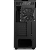 NZXT H7 Flow boîtier midi tower Blanc/Noir | 2x USB-A | 1x USB-C | Verre Trempé