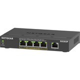 Netgear 5-Port PoE+ Gigabit Ethernet SOHO Unmanaged Switch (GS305P) Noir