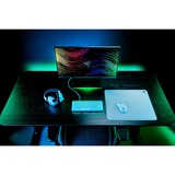 Razer Atlas, Tapis de souris gaming Blanc, Verre trempé, 450 x 400 x 5 mm