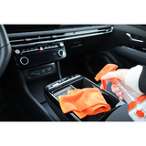 Whoosh! XL Tech Cleaning chiffon nettoyant, Lingettes nettoyantes Blanc/Orange, 3 pièces, 35,6 x 35,6 cm