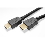 goobay Câble HDMI 2.0 High Speed avec Ethernet Noir, 1 mètre