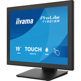 iiyama ProLite T1931SR-B2S 19" Moniteur tactile Noir, 1x DisplayPort, 1x HDMI, VGA, HDMI, DisplayPort, Audio, Touchscreen