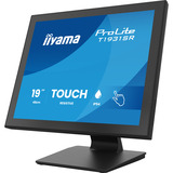 iiyama ProLite T1931SR-B2S 19" Moniteur tactile Noir, 1x DisplayPort, 1x HDMI, VGA, HDMI, DisplayPort, Audio, Touchscreen