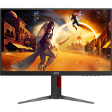 AOC  23.8" Moniteur gaming  Noir/Rouge