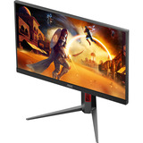 AOC  23.8" Moniteur gaming  Noir/Rouge