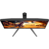 AOC  23.8" Moniteur gaming  Noir/Rouge