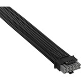 Corsair PCIe 12 V - 2x6 vers PCIe 12 V - 2x6 600 W, Câble Noir, 650 mm