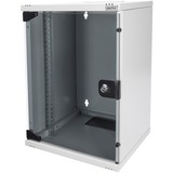 Digitus Boîtier mural Professional de 254 mm (10") - 312x300 mm (LxP), Armoire informatique Gris