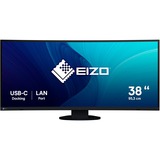 EIZO EV3895-BK 37.5" Moniteur incurvé Noir, 1x DisplayPort, 2x HDMI, 1x USB-C, 4x USB-A, 1x RJ-45
