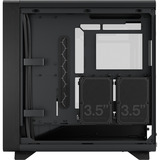 Fractal Design Summit Ambience Blackout TG Light Tint boîtier midi tower Noir/bois | 2x USB-A | 1x USB-C | RGB | Window