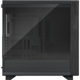 Fractal Design Summit Ambience Blackout TG Light Tint boîtier midi tower Noir/bois | 2x USB-A | 1x USB-C | RGB | Window