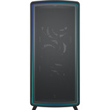 Fractal Design Summit Ambience Blackout TG Light Tint boîtier midi tower Noir/bois | 2x USB-A | 1x USB-C | RGB | Window