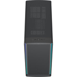 Fractal Design Summit Ambience Blackout TG Light Tint boîtier midi tower Noir/bois | 2x USB-A | 1x USB-C | RGB | Window