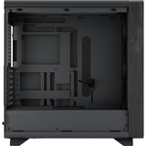Fractal Design Summit Ambience Blackout TG Light Tint boîtier midi tower Noir/bois | 2x USB-A | 1x USB-C | RGB | Window