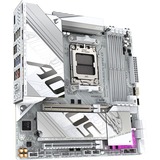 GIGABYTE B850M A ELT WF6E ICE carte mère socket AM5 Argent/Blanc, RAID, 2,5Gb-LAN, WLAN, BT, Sound, µATX