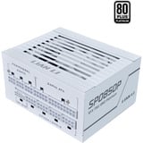 Lian Li SP Platinum alimentation modulaire 850 watt Blanc, 1x 12V-2x6, 2x PCIe, 2x PCIe, gestion des câbles