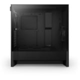 NZXT H5 Flow v2 boîtier midi tower Noir | 1x USB-A | 1x USB-C | Window