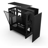 NZXT H5 Flow v2 boîtier midi tower Noir | 1x USB-A | 1x USB-C | Window