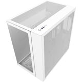 NZXT H9 Flow boîtier midi tower Blanc | 2x USB-A | 1x USB-C | Verre Trempé