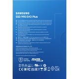 SAMSUNG 990 EVO PLUS 1 To SSD MZ-V9S1T0BW, PCIe 4.0 x4 / 5.0 x2, NVMe 2.0, M.2 2280