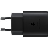 Samsung 25W Fast Charger USB-C, Chargeur Noir, sans câble