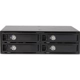 Startech 4 Bay Hot Swap Mobile Rack 2.5", Cadrage 