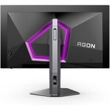 AOC AGON Pro AG276QZD 26.5" Moniteur gaming  Noir/Argent, 2x HDMI, 2x DisplayPort, 2x USB-A 3.2 (5 Gbit/s), 240 Hz