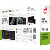 ASUS GeForce RTX 5080 ROG ASTRAL GAMING WHITE Edition, Carte graphique Blanc, DLSS 4, 3x DisplayPort, 1x HDMI 2.1