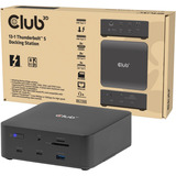 Club 3D Thunderbolt 5 13 en 1, Station d'accueil Noir