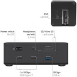 Club 3D Thunderbolt 5 13 en 1, Station d'accueil Noir