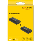 DeLOCK Répéteur HDMI 4K 60 Hz Noir