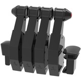 Honeycomb Aeronautical Throttle Pack pour Airbus A319 - A380, Régulateur de poussée Noir