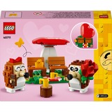LEGO Iconique - Pique-nique du hérisson, Jouets de construction 40711