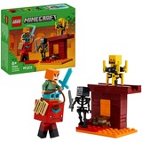 LEGO Minecraft - La bataille de lave dans le Nether, Jouets de construction 21266