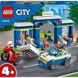 LEGO Ville - Poste de police de poursuite, Jouets de construction 